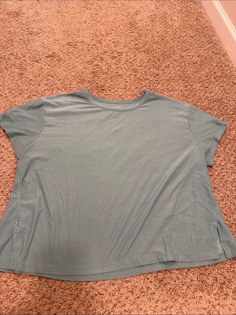 Everyday active  Tee - Light Teal Blue